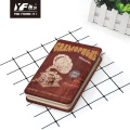 Retro Exotic Style Metal Cover Notebook school diary