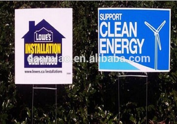 Printed Real Estate Sign/Coreflute Sign/ Yard Sign Manufacturer