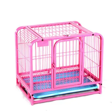 metal folding dog cage