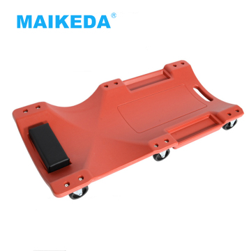 Red 6-Wheel 36 Inch Mechanic Garage Tool Roller for Cars