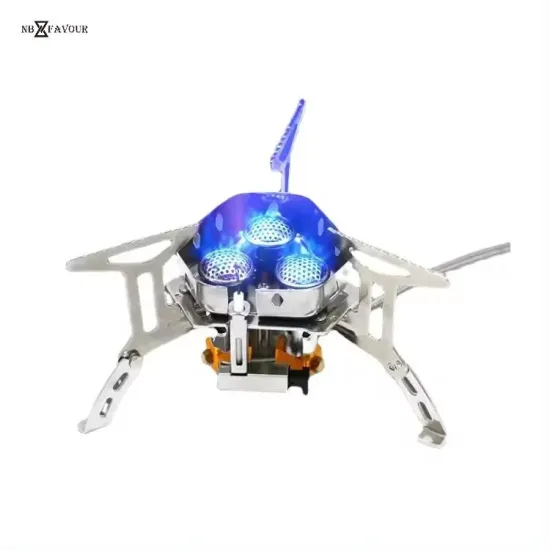 Hot Sale Mini Portable Outdoor Camping Hiking Cooking Stainless Steel Gas Stove