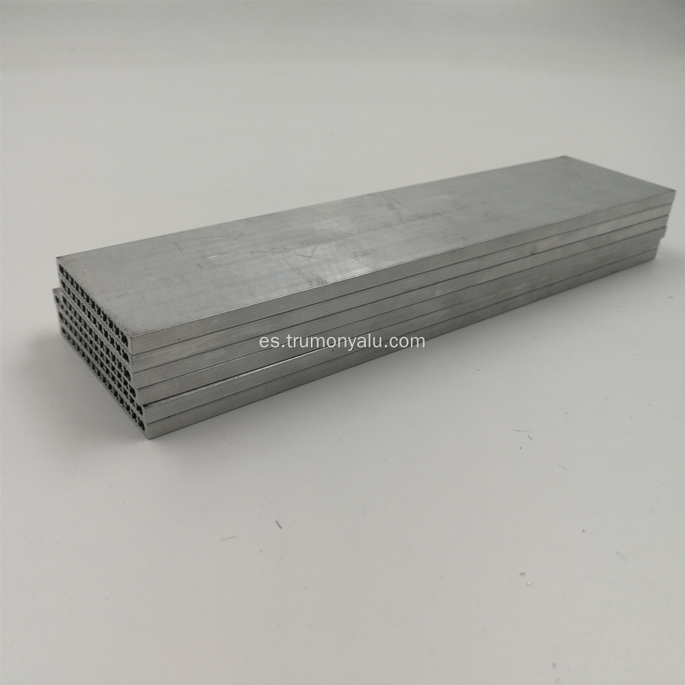 Extrusión de tubo de condensador de aluminio plano para automóvil