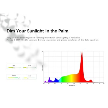 フルスペクトルグローランプIR＆UV LED