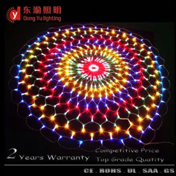 Multicolor Hanging Net String Fairy Lights for Christmas, Wedding, Party, and Holiday Decorations