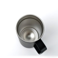 12Oz-Schwarzmatt-Doppel-Wand-thermischer Kaffeetasse