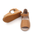 Fancy Leather Soft Squeaky Modern Baby Shoes