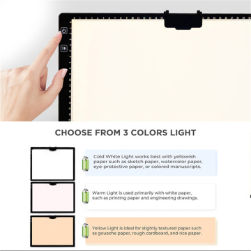 Suron LED Tracing Light Pad untuk membuat sketsa seniman