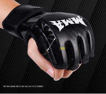 Custom Sports Thai Boxing Stronger Shockproof PU Boxing Gloves