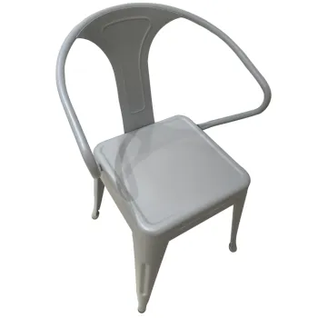 FoShan Supply Vintage Industrial Iron Metal Restaurant Cafe Dinning Chair