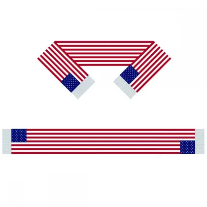 The United States Scarf Flag Football Team Scarf Soccer Fans Scarf 15*150cm