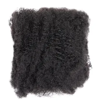 wholesale 8"  human dreadlock extensions hair Afro kinky hair bulk for dreadlock hair raw material
