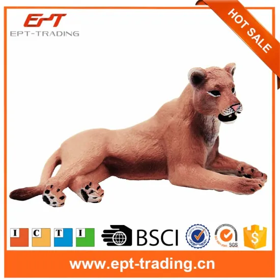 Cool 3.7inch mini zoo animal kingdom lion toys