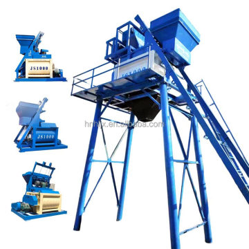 High-Quality Fully Automatic JS Series 1 Cubic Meter Planetary Concrete Mixer with Water Pump - Cheap for Sale