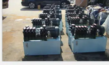 hydraulic power unit for packing machine