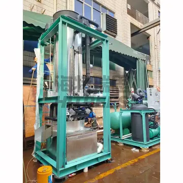 High Output Electric Tube Ice Maker - Hitrees 1 Ton per Day Ice Making Machine
