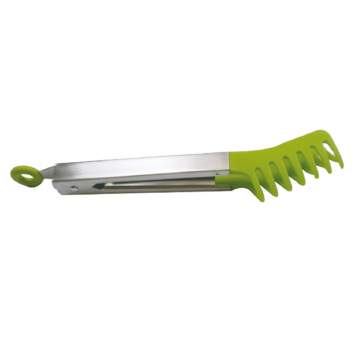 Stainless Steel Teethed Ends Design Pasta tongs