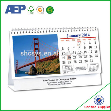 Desk Table Calendar 2014 Printing,Wholesale Calendar Printing