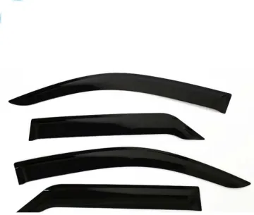 SUNZ Sun Door Window Visor Rain Deflector for Toyota Fortuner 2020-2024 Accessories