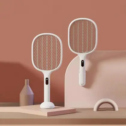 Qualitell Smart Digital Display Electric Mosquito Swatter
