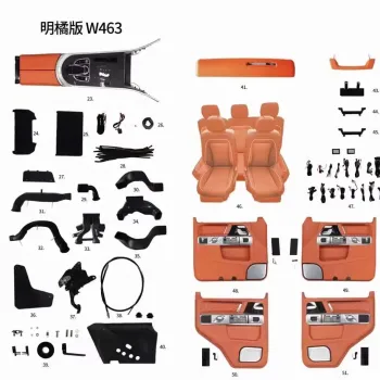AMG W463 to W464 Interior Upgrade Accessories for 2002-2018 Mercedes-Benz G-Class