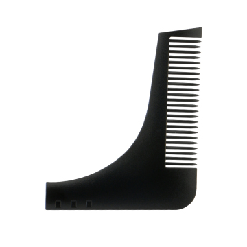 L-Typed Mustache Shaping Comb with Custom Logo