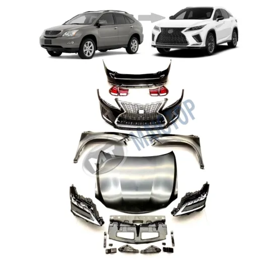 MAICTOP Car Accessories Facelift Front Rear Bumper Bodykit for RX350 RX300 RX450h 2006-2008 Upgrade