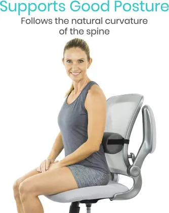 Roll-Cervical Cushion Support Back Pillow Lumbar Cushion