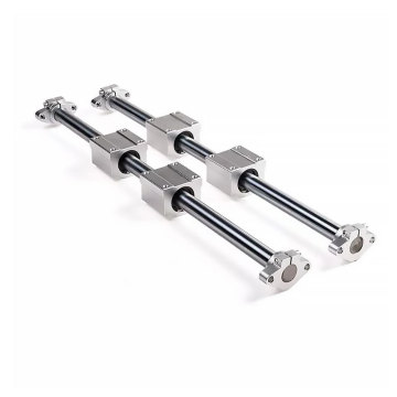 High Precision Linear Optical Axis Guide Rail Slider Set with Customization Support