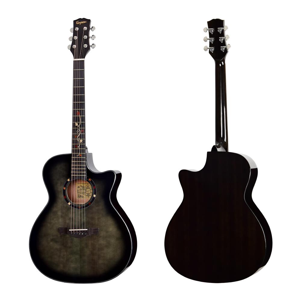 Kaysen K C17 C High End Solid Wood Acoustic Guitar 10