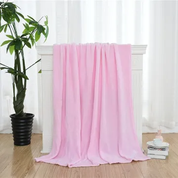 Amazon hot sell  Coral fleece gift blanket with LOGO embroidery and soild blanket