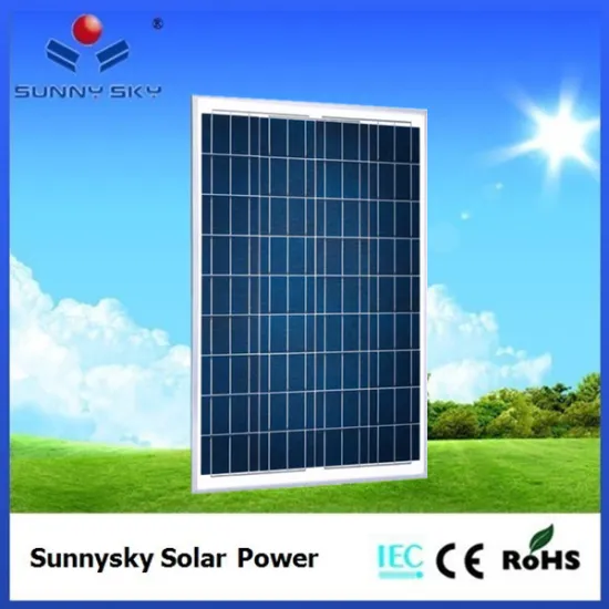 120W poly-crystalline silicon solar panel TYP-120