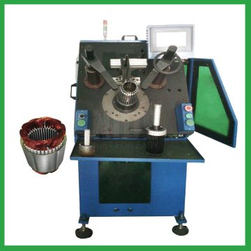 Semi automatic DC motor servo stator coil inserion machine