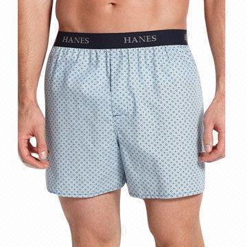 Light Color Men's Briefs, made of 100% cotton with allover printing, OEM and ODM orders welcomed