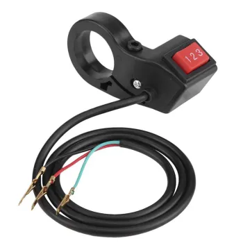 7/8in Electric 3 Speed Module Handlebar Switch for Motorcycle Scooter