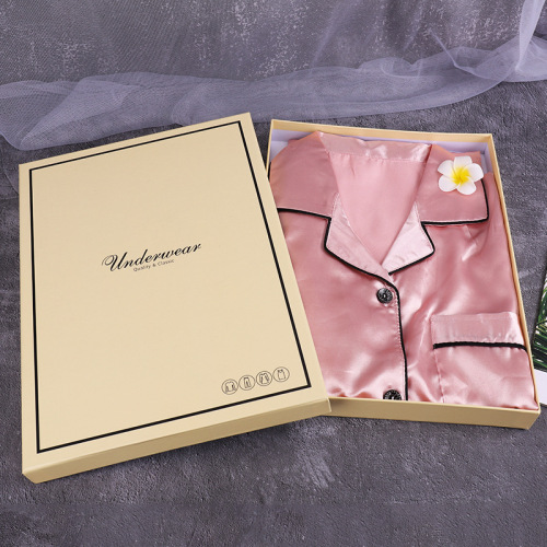 Custom Paper Cardboard Clothing Garment T-Shirt Box