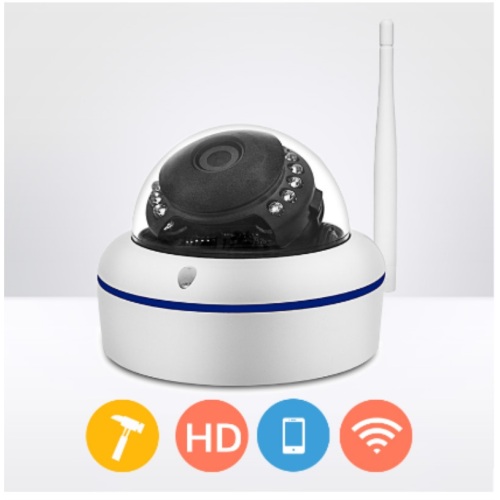 2.0MP Wireless Wifi IR Security Dome IP Camera