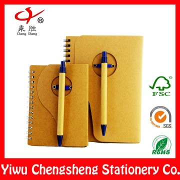 a6 small pocket custom notebook with pen