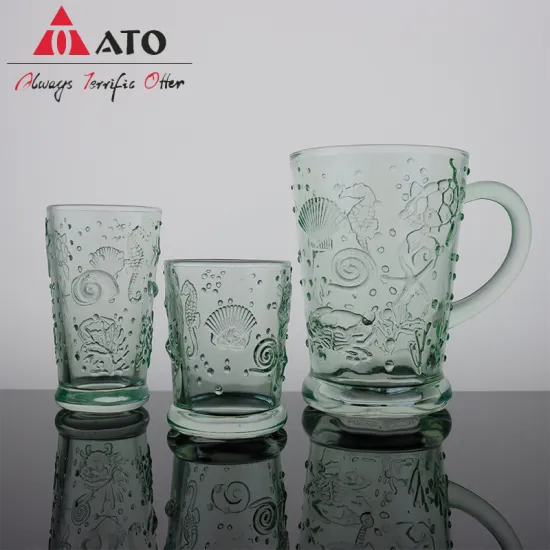 Wholesale drink glassware Beer Water Juice Glass Pitcher