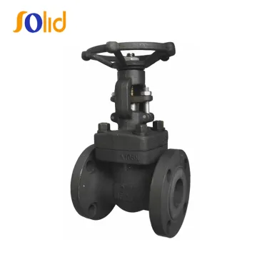 API Forge carbon steel flange gate valve