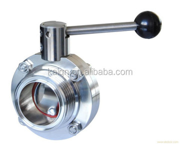 Stainless Steel 316 katup kupu-kupu: Jenis koneksi (termasuk 304/316L TC Clamp, Weld, Thread, dan Koneksi Pria-Perempuan)