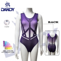 การออกแบบที่กำหนดเอง Dandy Stylish Girls Ombre Leotard Gymnastics