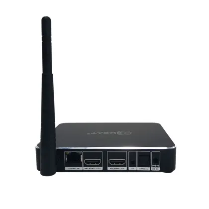 R9 Mini international tv box HD-MI IN AND HD-MI OUT 4K Mini Android Tv Box with skype camera single antenna