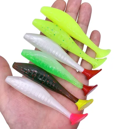 Hot Sale TPR Material Soft Swim Bait Plastic Fishing Baits