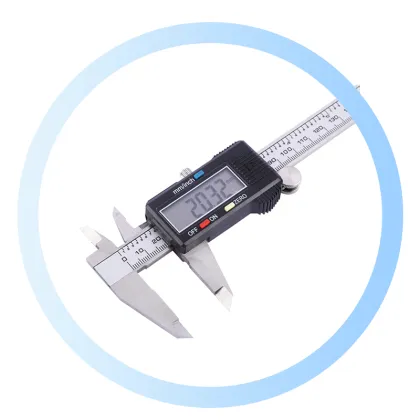 150mm 6 Inch Carbon Fiber Digital Vernier Electronic Micrometer Ruler Vernier Calipers - Precision Measuring Tool