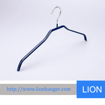Space saving PVC coated metal towel hangers pant hangers