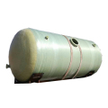 Horisontal FRP Fiberglass Container untuk Alkali Asam