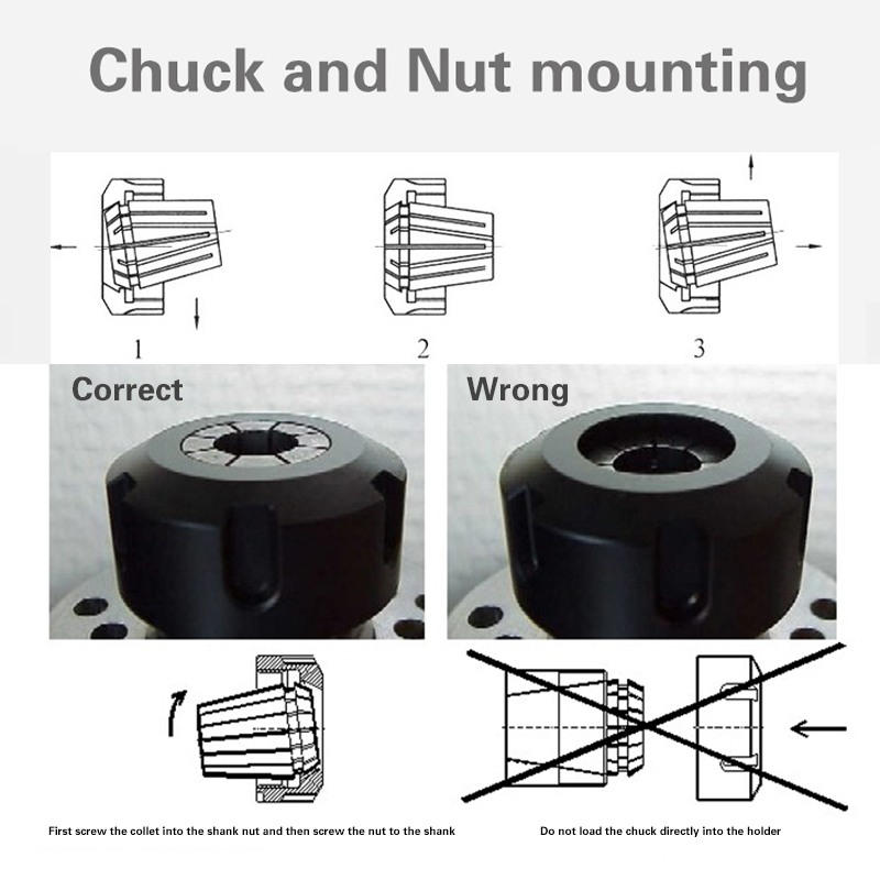 spring collet for BT collet chuck