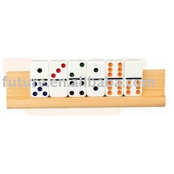 wooden domino holder, gambling,travel game,table game,game