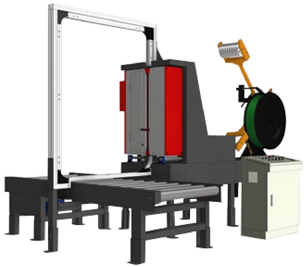 Automatic Strapping Machine For Vertical Applications
