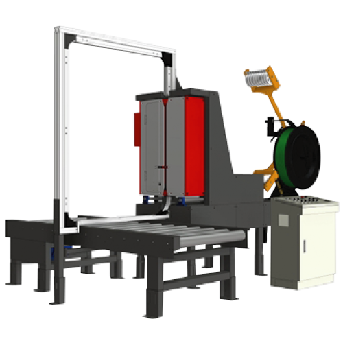 Máquina de tirantes automático para aplicaciones verticales